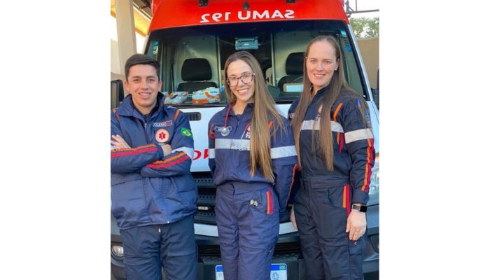 Quedas - Bebê nasce dentro de ambulância do Samu